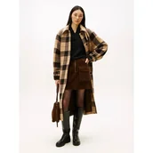 Płaszcze damskie - Tommy Hilfiger Wełniany płaszcz - miniaturka - grafika 1