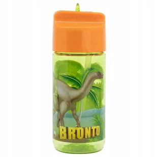 T-REX DINOZAUR ECO BIDON BUTELKA Z TRITANU 430ML - Bidony dla dzieci - miniaturka - grafika 1