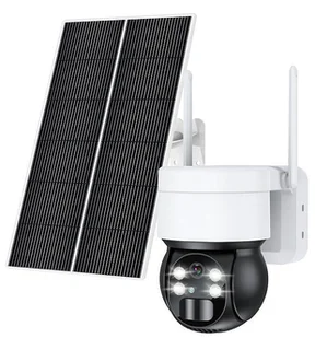 Kamera solarna Choetech ASC006 4G PTZ + panel słoneczny 6W - Kamery do monitoringu - miniaturka - grafika 1