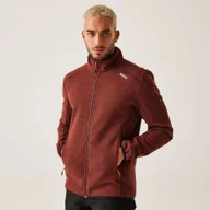 Bluzy sportowe męskie - Regatta Męski polar z suwakiem Torrens Czerwony, Rozmiar: S - miniaturka - grafika 1