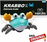 Masażery - KRABBOX Elektryczny krab Pełzająca zabawka elektryczna Muzyka Czujniki LED - miniaturka - grafika 1