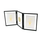 Ramki na zdjęcia - Ramka składana na 3 zdjęcia 15x10cm - miniaturka - grafika 1