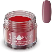 Utwardzacze do paznokci - Elisium, Diamond, puder do manicure tytanowego DR201 Wine Red, 23 g - miniaturka - grafika 1