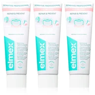 Pasty do zębów - Gaba International Pasta do zębów przeciwbólowa Sensitiv e Professional Repair & Prevent Trio 3 x 75 ml - miniaturka - grafika 1
