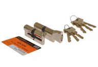 Zamki i wkładki - Kpl. wkładek HEKTOR 45g/30+45/30 nikiel kl.B 6 kluczy - miniaturka - grafika 1