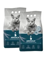 Żwirek dla kotów - ARISTOCAT Bentonite Plus żwirek bentonitowy naturalny 10 l (2 x 5 l) - miniaturka - grafika 1