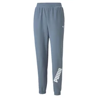 Dresy damskie - Spodnie dresowe damskie Puma MODERN SPORTS niebeskie 58948964-XS - miniaturka - grafika 1