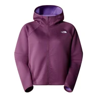 Kurtki i kamizelki sportowe damskie - Kurtka The North Face Dotknit Thermal FZ 0A89VE1NI1 - fioletowa - miniaturka - grafika 1