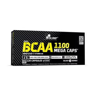 Olimp BCAA Mega Caps 1100 120kaps - Aminokwasy - miniaturka - grafika 1