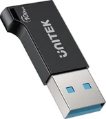 Adaptery i przejściówki - Unitek Adapter USB-A do USB-C 10Gbps czarny A1049ABK01 - miniaturka - grafika 1