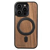 Etui i futerały do telefonów - Drewniane Etui Bewood iPhone 14 Pro Orzech Amerykański MagSafe - miniaturka - grafika 1