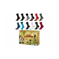 Skarpetki damskie - Skarpety FUNSOCKS UNISEX ADVENT CALENDAR 12P - miniaturka - grafika 1