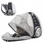 Plecaki - ﻿TRANSPORTER dla kota psa królika zwierząt PLECAK TRANSPORTOWY rozkładany - miniaturka - grafika 1