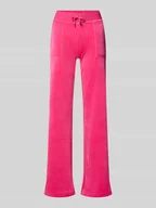 Spodnie damskie - Spodnie dresowe z niskim stanem z elastycznym pasem model ‘LAYLA’ - miniaturka - grafika 1