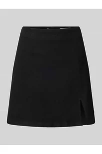 Spódnica jeansowa o dopasowanym kroju z rozcięciem z przodu model NELLY - Vero Moda - Spódnice - miniaturka - grafika 1