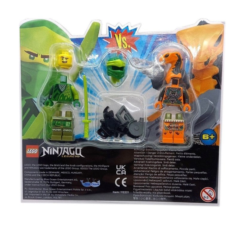 LEGO Ninjago Blister – Lloyd vs. Cobra Mechanic #112221
