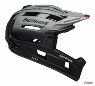 Kaski rowerowe - Kask full face Bell Super Air R Mips Spherical matte gray black fasthouse - miniaturka - grafika 1