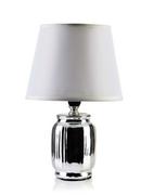 Lampy stojące - LETI SILVER Lampa stołowa 8x8xh28cm - miniaturka - grafika 1