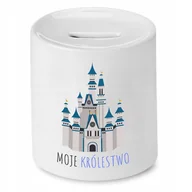Skarbonki - SKARBONKA DLA DZIECI MOJE KRÓLESTWO PREZENT z Nadrukiem ze Zdjęciem - miniaturka - grafika 1