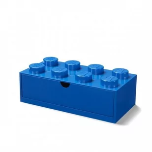 Lego PODWÓJNA SZUFLADA KLOCEK 8 WYPUSTEK NIEBIESKA 4021 - Wyposażenie pokoiku dziecięcego - miniaturka - grafika 1