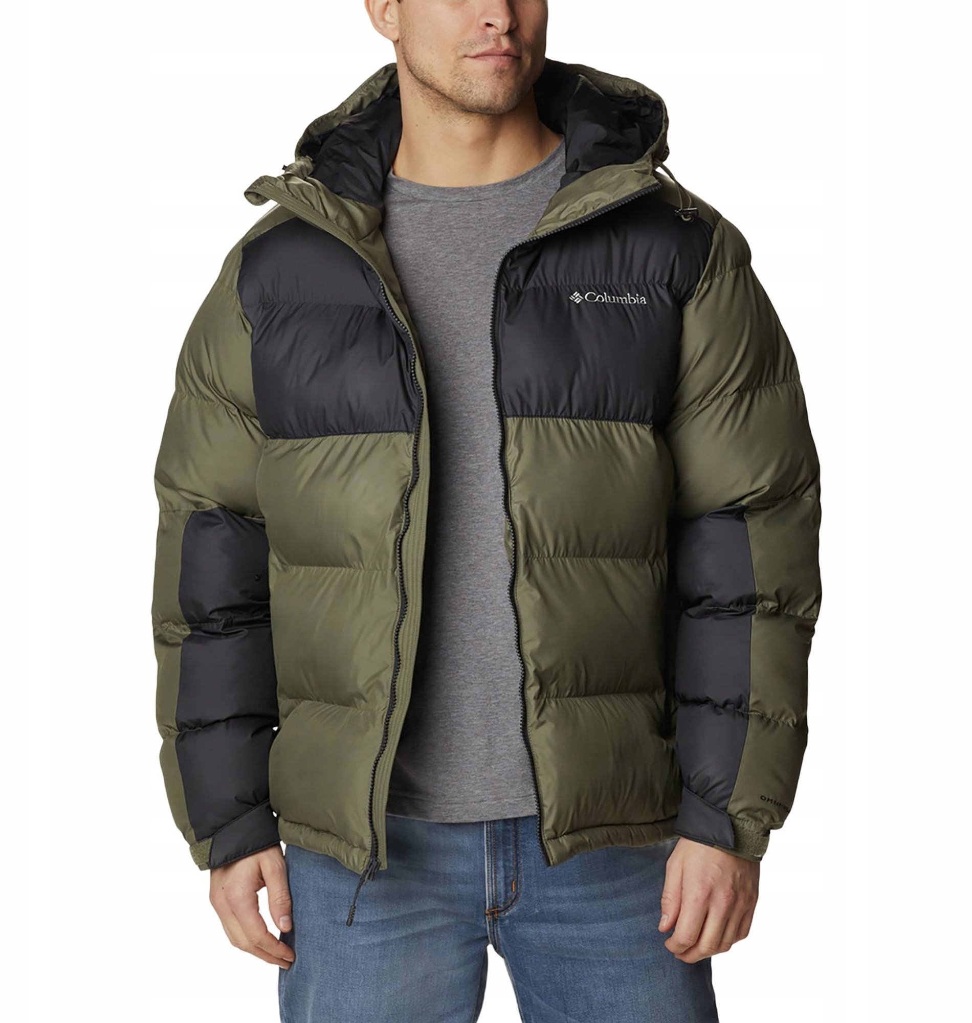 Kurtka męska Columbia Pike Lake II Hooded Jacket zielone L 2050931399