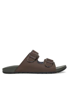 Skechers Klapki Pelem-Rolento 66042/CHOC Brązowy - Klapki i japonki męskie - miniaturka - grafika 1