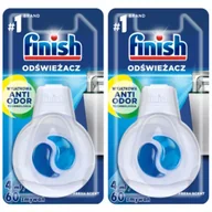 Środki do zmywarek - Finish Odświeżacz zapach do zmywarki Regular 60 myć zawieszka zestaw 2 x 4 ml - miniaturka - grafika 1