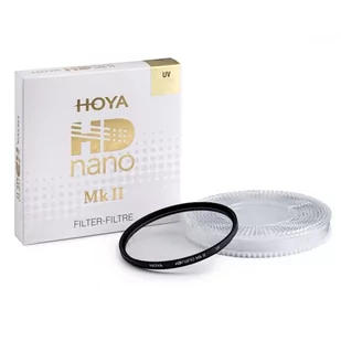 Hoya Filtr HD nano MkII UV 49mm 8263 - Filtry fotograficzne - miniaturka - grafika 1