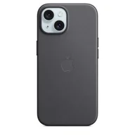 Etui i futerały do telefonów - Apple Etui z tkaniny FineWoven z MagSafe do iPhone 15 Czarny MT393ZM/A - miniaturka - grafika 1