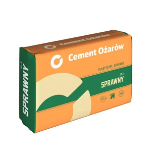 Cement SPRAWNY 32,5 25 kg Cement Ożarów - Zaprawy budowlane - miniaturka - grafika 1