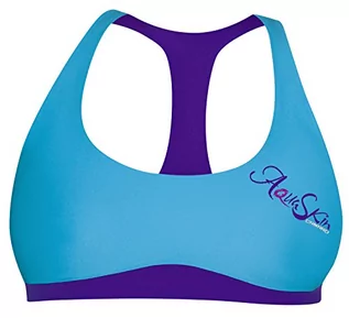 Stroje kąpielowe - Camaro Camaro damskie bikini Top Aqua Skin, Baia, XS 13550-80-XS - grafika 1