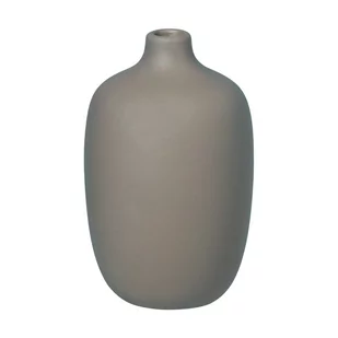 Szary ceramiczny wazon Blomus Ceola, wys. 12 cm - Wazony i flakony - miniaturka - grafika 1