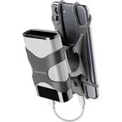 Powerbanki - Uchwyt na telefon do roweru CELLULARLINE Newrban Z uchwytem na powerbank Czarny - miniaturka - grafika 1