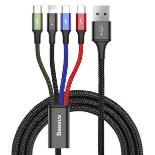 Baseus Kabel 4w1 1,2m 1xMicro 1xLightn 2xUSB-C B01 kabel_20190722154224 - Kable USB - miniaturka - grafika 2