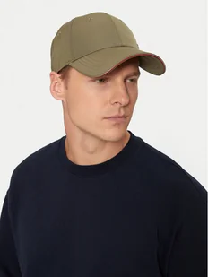 Tommy Hilfiger Czapka z daszkiem Herringbone AM0AM13006 Granatowy - Czapki i chusty sportowe męskie - miniaturka - grafika 1