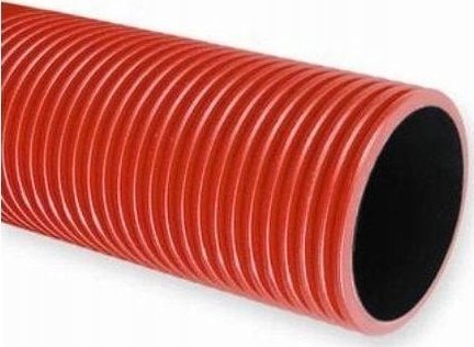 Q-Systems Rura osłonowa Q Systems QRK 160 karbowana czerwona