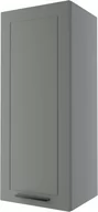Meble kuchenne - Bergamo Szafka Wisząca Wysoka W4/45 Szary Mat - miniaturka - grafika 1