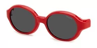 Okulary przeciwsłoneczne - Polaroid okulary przeciwsłoneczne mieszane, C9a/M9 Czerwony, 42 - miniaturka - grafika 1