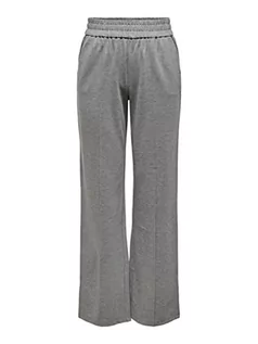 Spodnie damskie - ONLY Onlpoptrash- Life Mw Pant PNT Noos spodnie damskie, Medium Grey Melange, 34-S-L - grafika 1
