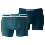Majtki męskie - Bielizna męska Puma PLACED LOGO BOXER wielokolorowa 90651905 - M - miniaturka - grafika 1