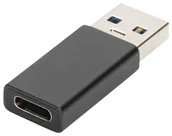 Adaptery i przejściówki - Digitus USB-A - USB-C AK-300524-000-S - miniaturka - grafika 1