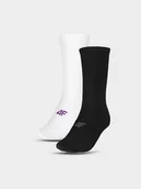 Skarpetki męskie - 4F Skarpety casual za kostkę (2-pack) 4F x Robert Lewandowski - multikolor 43-46 - miniaturka - grafika 1
