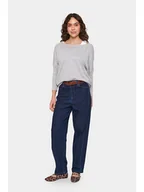 Swetry damskie - SAINT TROPEZ Sweter w kolorze szarym - miniaturka - grafika 1