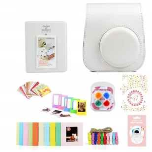 LOVEINSTANT Zestaw akcesoriów 8w1 do FUJIFILM Instax Mini 11 Biały - Torby fotograficzne i futerały - miniaturka - grafika 1