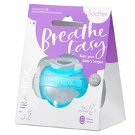 Smoczki uspokajające - CURAPROX CURAPROX Baby Smoczek SOLO rozmiar 0 - NIEBIESKI 3-7kg - miniaturka - grafika 1