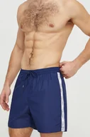 Stroje kąpielowe - Calvin Klein szorty kąpielowe kolor granatowy - miniaturka - grafika 1