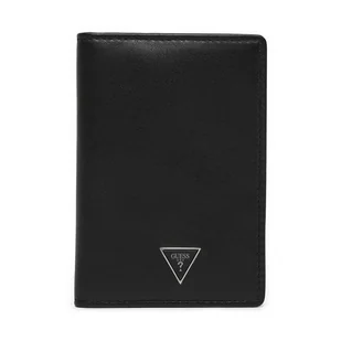 Etui na karty kredytowe Guess SMFISE LEA56 Czarny - Etui na dokumenty i karty - miniaturka - grafika 1
