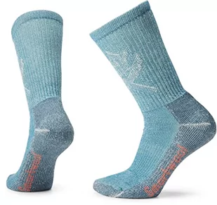 Smartwool Damskie skarpety trekkingowe Classic Edition Light Cushion Leaf Pattern Crew Socks (1 szt.) - Skarpetki damskie - miniaturka - grafika 1