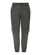 Spodnie damskie - ONLY Damskie spodnie Onlbetsy-alva Mw ANK Cargo PNT Noos, Beluga, 38W / 34L - miniaturka - grafika 1