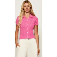 Swetry damskie - POLO RALPH LAUREN Kardigan Slim Fit - miniaturka - grafika 1